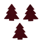Preview: Kleiner Tannenbaum (3er Set)
